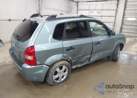 2006 Hyundai Tucson Gl z USA, uszkodzony, nr VIN KM8JM12B16U258375